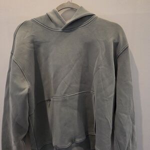 Men's Sage Green Hoodie Sweatshirt